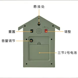 北歐時鐘 客廳掛鐘 時鐘掛鐘 居家裝飾 布穀鳥出窗報時掛鐘 小鳥報時鐘