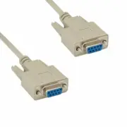 10ft DB9 Female to Female Extension Cord 28AWG 9Pin RS232 Printer Keyboard Modem