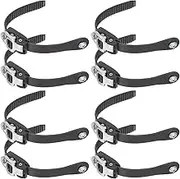 BESPORTBLE Pack of 8 Energy Belts for Roller Skates, Snowboard Binding Straps, Inline Roller Buckle Straps, Replacement of Roller Skates, Shoes, Buckle Straps, roll Strap, Portable PP Equipment
