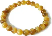 [Heal2] Brown Cats Eye Bracelet - For enhance focus, alertness and remove fears