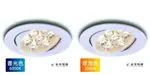 【豪亮燈飾】9.5CM LED 7珠 9W 崁燈(白光 / 黃光)~吊扇/燈泡/燈管/省電/LED燈泡/燈具/白光/黃光/客廳燈/房間燈/水晶燈/美術燈/吸頂燈/浴室燈/陽台燈/吊燈/壁燈/燈泡/崁燈/藝術燈/LOFT工業風