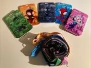 5 Different Marvel Hulk Spider-Man && Lanyards Lot