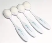 Gina K Designs WHITE BLENDING BRUSHES - Set of 4