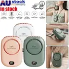 Portable Neck Fan USB Rechargeable Desk Mini Cooling Fan Travel Hanging Fan DS