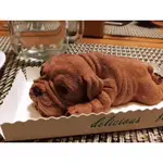 臺灣現貨沙皮狗造型翻糖蛋糕裝飾模 液態矽膠模 DIY烘焙模具 果凍巧克力模（三）