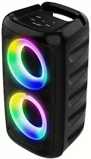 Portable Bluetooth Speaker Karaoke Machine Adults Kids 1 Wired Microphone System