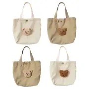 Corduroy Diaper Bag Organiser Cartoon Bear Nappy Storage Case for Newborns