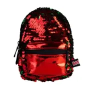 Sequin Red Green Mini Backpack - on your arm,belt, keys NEW
