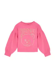 Moschino Kids Logo-embellished Stretch-cotton Sweatshirt (4-8 Years) - Pink - 06YR (6 Years) 06YR (6 years)