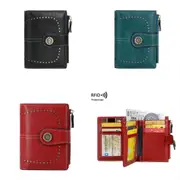 Women's Wallet Phone Holder Clutch Travel Purse with Zipper