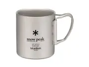 Snow Peak Titanium Double Mug 220 Mg-051-Fhr