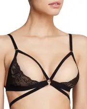 Honeydew Elastic & Lace Bralette