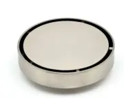 115mm Round Tile Insert Floor Waste 90mm Outlet - Brushed Nickel
