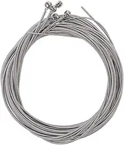 Domofa Strings Stainless Steel 5 String Bass Strings Set For Acoustic Bass,Electric Bass Replacement Parts Accessories (5 String)