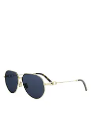 Dior Cd Link Pilot Sunglasses, 61mm