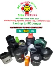 SMOKE BUDDY MEGA replaceable PRE-FILTERS by MyBuddySaver for personal air filter