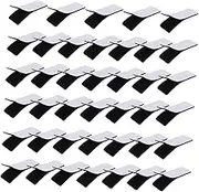 TIDTALEO 40pcs Strong Adhesive Hook and Strips Self-Adhesive Sticky Fasteners for Organizing Easy Peel and Stick Application for Use