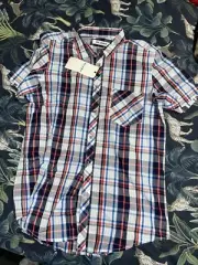 Ben Sherman Check Shirt M Freepost K80
