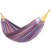 Vivere Camping Hammocks 11' Latin Double Cotton Portable Hammock Bed In Fiesta