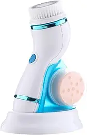 BAZEITFLOW 1Pc Electric Facial Cleansing Brush Pore Cleaner with Dual Modes for Deep Cleansing Rotating Face Brush for Aged Skin and Dirt Removal Home Use Facial