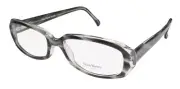 NEW VERA WANG LUXE GABORE II GLASSES FULL-RIM OVAL WOMENS 54-17-135 GRAY GR