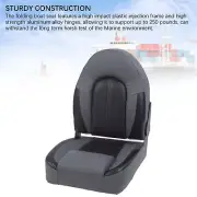 New Yacht Captain Seat PVC Leather Water Resistant Scratch Proof With Backrest