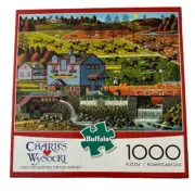 Buffalo Games 1000 Piece Puzzle Charles Wysocki Foxy Fox Outfoxes Fox Hunter NEW