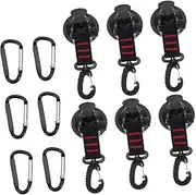 WHAMVOX 6pcs Heavy Duty Cup Anchor with Securing Hooks for Tarp Tent and Outdoor Activities for Camping Canoeing and Mountaineering