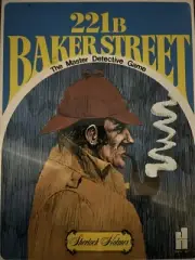 NIB Sealed Vtg 221B Baker Street The Master Detective Sherlock Holmes Board Game
