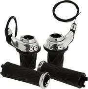 [Sram] X.0 10-Speed Twist Shifter Set, Silver