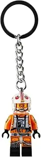 [LEGO] Star Wars Luke Skywalker Pilot Outfit Minifigure Keyring 854288, Orange, s