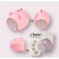 在飛比找蝦皮購物優惠-燦坤電器/電風扇/urbane粉紅色小豬造型電風扇/辦公室/