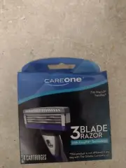 Careone 3 Blade Razor refills fits MACH3 handles - 4 pack