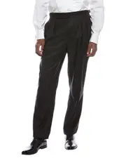 Brunello Cucinelli Wool & Silk-Blend Pant