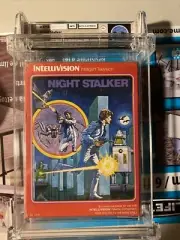 Night Stalker Intellivision New Factory Sealed Wata 9.2 With A++ Seal Rare