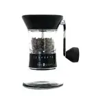 Precision Manual Coffee Grinder: Conical Ceramic Burr Mill