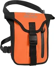 tacxmotorrad Thigh Bag for Men Women, Motorcycle Leg Pouch with Leg Strap, Waterproof Drop Leg Bag for Cycling Hiking Camping Fishing Climbing Outdoor (Orange)