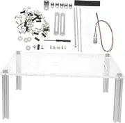 TEHAUX 1 Set Open Air Computer Case Bracket Transparent Chassis for Easy Installation Compact Design Versatile Compatibility with Open Frame Cases for Systems