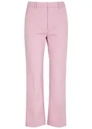 Max Mara Weekend Basco Cotton-blend Trousers - Pink - M (UK12 / M) M (UK12 / M)