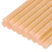 Mini Hot Glue Gun Sticks 4" x 0.43" for Glue Guns Glitter Orange 16pcs