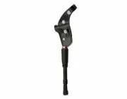 NEW! ABSOLUTE UNIVERSAL ADJUSTABLE M.T.B REAR STEEL BICYCLE KICKSTAND IN BLACK.