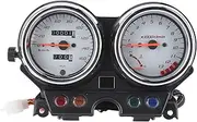Brilluxa Motorcycle Instrument Cluster, Speedometer Odometer Tachometer, Motorcycle Dashboard Meter, Bike Instrument Panel, Compatible with Honda VTR250 VTR 250 2004-2007