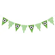 Soccer Flag Paper Banner