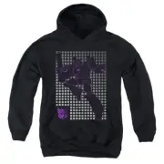 Transformers Kids Hoodie Megatron Grid Black Hoody