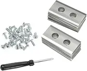30Pcs Mower Blades + 60Pcs Screws + Screwdriver Replacement for Worx Landroid Mower Robot 30Pcs