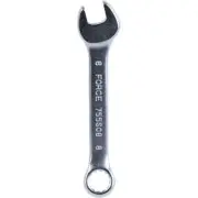 Force 8mm x 91mm Metric Combination Stubby Spanner - 755S08