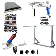 2 in1 Tufting Gun Carpet Trimmer Aluminum Tufting Frame with Monk Cloth and Yarn