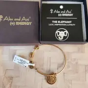 Alex and Ani Lucky Elephant Charm Bracelet NEW 2013