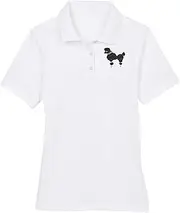 [Hip Hop 50's Shop] 50s Adult Womens Poodle Skirt Shirt - White