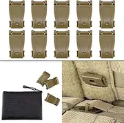 BOOSTEADY Multipurpose MOLLE Clip Tactical Strap Management Tool Web Dominator Buckle for Tactical Bag, Backpack